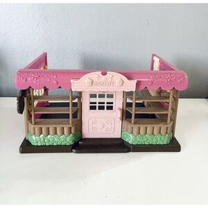 Li'l Woodzeez Pink Bakery  Playset ~ No Accessories